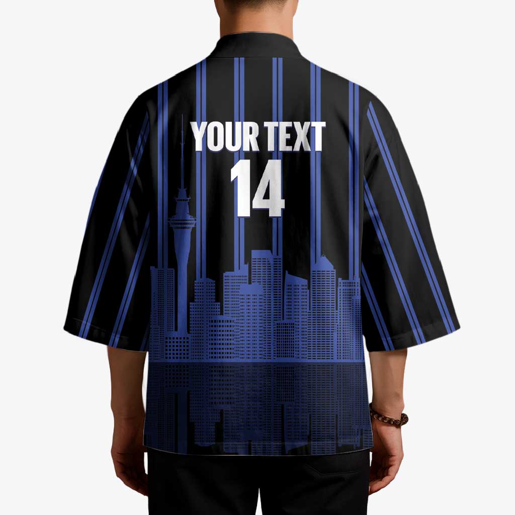 New Zealand Auckland Football Custom Kimono Go City of Sails Est 2025 LT14 - Polynesian Pride