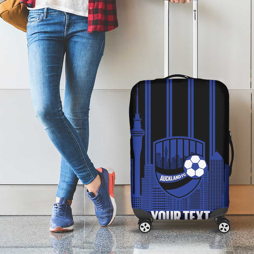 New Zealand Auckland Football Custom Luggage Cover Go City of Sails Est 2025