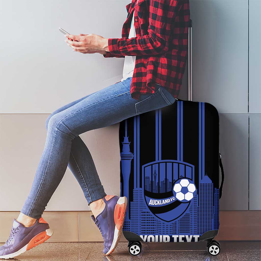 New Zealand Auckland Football Custom Luggage Cover Go City of Sails Est 2025