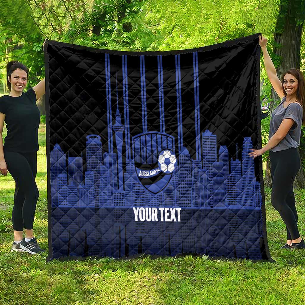 New Zealand Auckland Football Custom Quilt Go City of Sails Est 2025 LT14 - Polynesian Pride