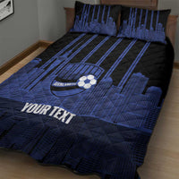 New Zealand Auckland Football Custom Quilt Bed Set Go City of Sails Est 2025 LT14 - Polynesian Pride