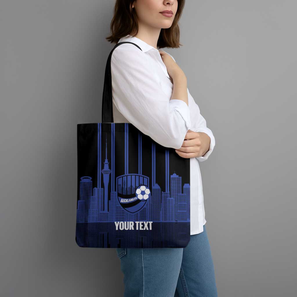 New Zealand Auckland Football Custom Tote Bag Go City of Sails Est 2025 LT14 - Polynesian Pride