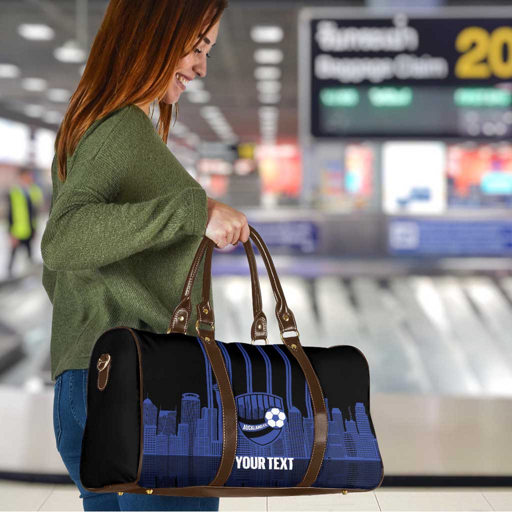 New Zealand Auckland Football Custom Travel Bag Go City of Sails Est 2025 LT14 - Polynesian Pride