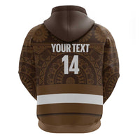 Bula Fiji Football Custom Hoodie One Vanua One Team Tapa Pattern LT14 - Polynesian Pride