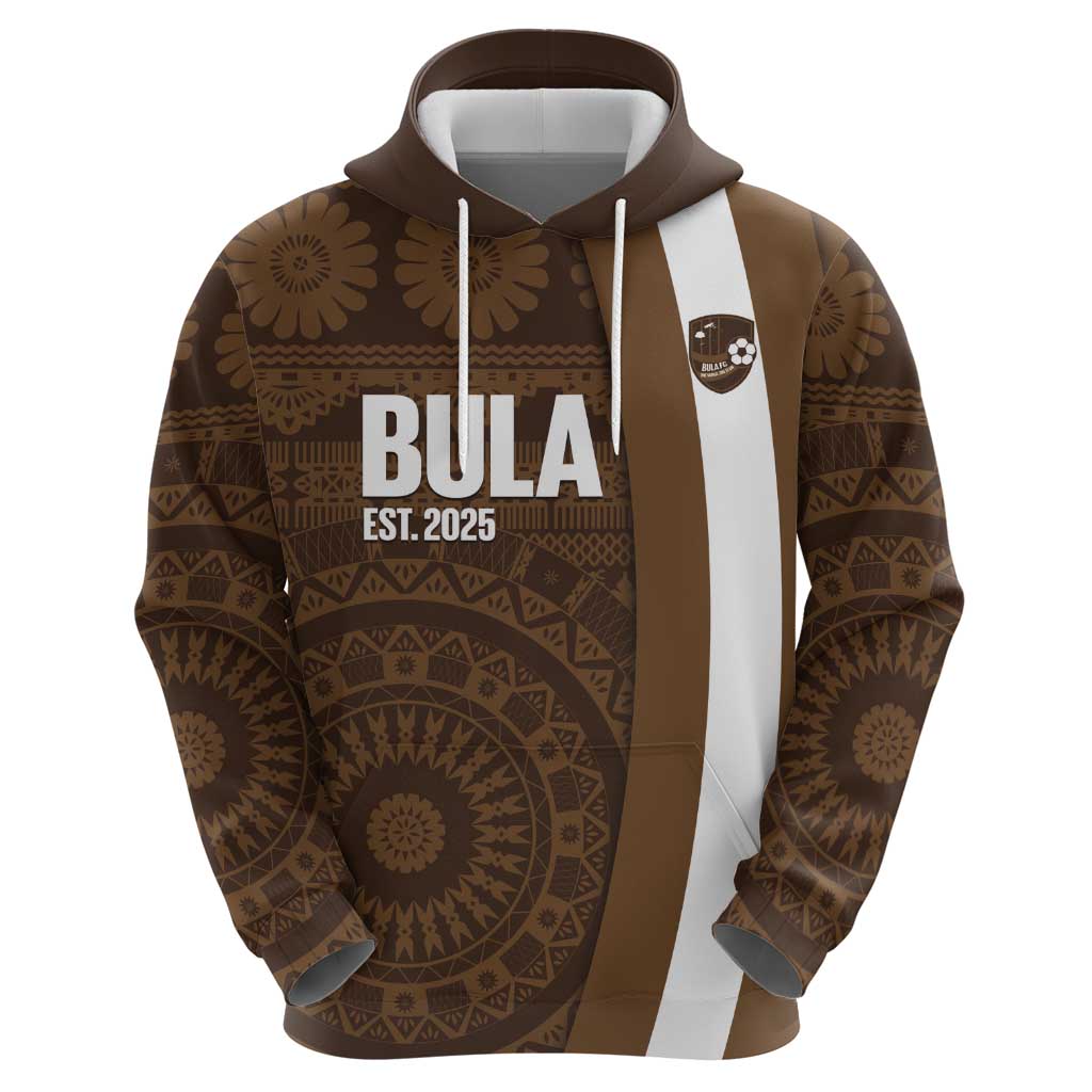Bula Fiji Football Custom Hoodie One Vanua One Team Tapa Pattern LT14 - Polynesian Pride