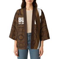 Bula Fiji Football Custom Kimono One Vanua One Team Tapa Pattern