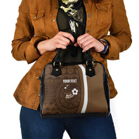 Bula Fiji Football Custom Shoulder Handbag One Vanua One Team Tapa Pattern LT14 - Polynesian Pride