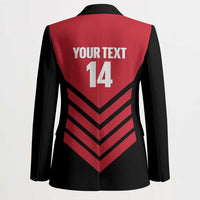 Hekari Papua New Guinea Football Custom Blazer Go PNG Red Army