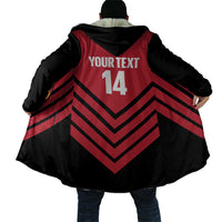 Hekari Papua New Guinea Football Custom Cloak Go PNG Red Army LT14 - Polynesian Pride