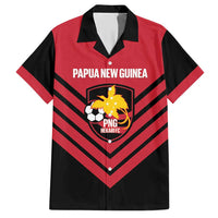 Hekari Papua New Guinea Football Custom Hawaiian Shirt Go PNG Red Army LT14 Red - Polynesian Pride