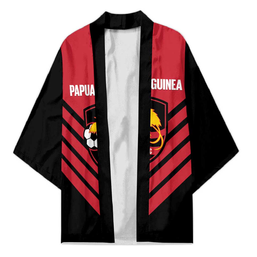 Hekari Papua New Guinea Football Custom Kimono Go PNG Red Army