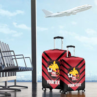 Hekari Papua New Guinea Football Custom Luggage Cover Go PNG Red Army LT14 - Polynesian Pride
