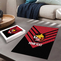 Hekari Papua New Guinea Football Custom Puzzle Go PNG Red Army LT14 - Polynesian Pride