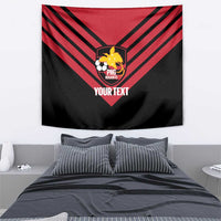 Hekari Papua New Guinea Football Custom Tapestry Go PNG Red Army LT14 - Polynesian Pride