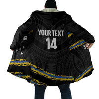 Kings Solomon Islands Football Custom Cloak Come On Solomons Polynesian Grunge Style LT14 - Polynesian Pride