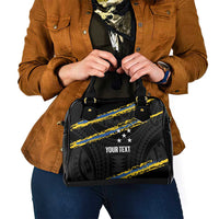 Kings Solomon Islands Football Custom Shoulder Handbag Come On Solomons Polynesian Grunge Style