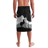 New Zealand South Island Football Custom Lavalava Aoraki Mount Cook With Kiwi Maori Pattern LT14 - Polynesian Pride