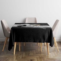 New Zealand South Island Football Custom Tablecloth Aoraki Mount Cook With Kiwi Maori Pattern LT14 - Polynesian Pride