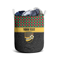 Vanuatu Football Custom Laundry Basket Go Chiefs Basket-weave Pattern