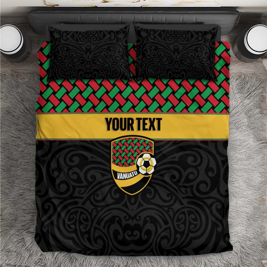 Vanuatu Football Custom Bedding Set Go Chiefs Basket-weave Pattern