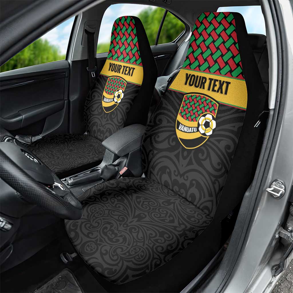 Vanuatu Football Custom Car Seat Cover Go Chiefs Basket-weave Pattern