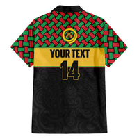 Vanuatu Football Custom Hawaiian Shirt Go Chiefs Basket-weave Pattern LT14 - Polynesian Pride