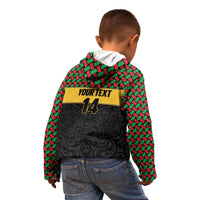 Vanuatu Football Custom Kid Hoodie Go Chiefs Basket-weave Pattern