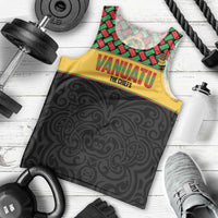 Vanuatu Football Custom Men Tank Top Go Chiefs Basket-weave Pattern LT14 - Polynesian Pride