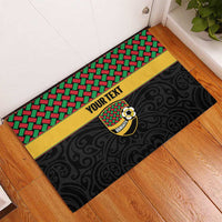 Vanuatu Football Custom Rubber Doormat Go Chiefs Basket-weave Pattern