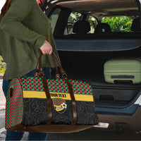 Vanuatu Football Custom Travel Bag Go Chiefs Basket-weave Pattern