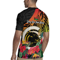 Vanuatu Boar Tusk Yumi Yumi Yumi Rugby Jersey Independens Dei Long God Yumi Stanap LT14 - Polynesian Pride