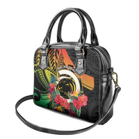 Vanuatu Boar Tusk Yumi Yumi Yumi Shoulder Handbag Independens Dei Long God Yumi Stanap LT14 - Polynesian Pride