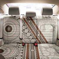 Bula Fiji Back Car Seat Cover Fijian Masi Tapa Cloth Vintage Vibes LT14 - Polynesian Pride