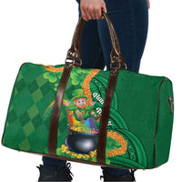St Patrick's Day Hawaii Travel Bag Hauoli Maoli Funny Shaka Leprechaun LT14 - Polynesian Pride