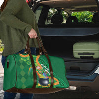St Patrick's Day Hawaii Travel Bag Hauoli Maoli Funny Shaka Leprechaun LT14 - Polynesian Pride