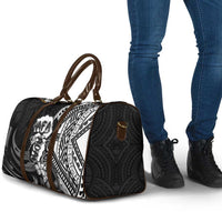 Hafa Adai Guam Discovery Day Travel Bag Chamorro Latte Stone Hand Black Version LT14 - Polynesian Pride