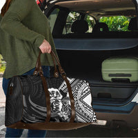 Hafa Adai Guam Discovery Day Travel Bag Chamorro Latte Stone Hand Black Version LT14 - Polynesian Pride