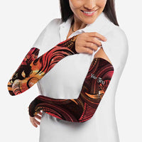 Personalised Polynesia Zodiac Aries Arm Sleeves Galaxy Polynesian Pattern Chest Tattoo Style