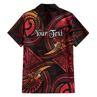 Personalised Polynesia Zodiac Aries Family Matching Mermaid Dress and Hawaiian Shirt Galaxy Polynesian Pattern Chest Tattoo Style LT14 - Polynesian Pride