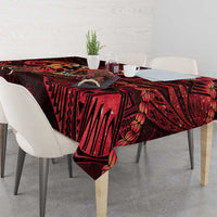 Personalised Polynesia Zodiac Aries Tablecloth Galaxy Polynesian Pattern Chest Tattoo Style