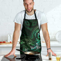 Personalised Polynesia Zodiac Taurus Apron Galaxy Polynesian Pattern Chest Tattoo Style