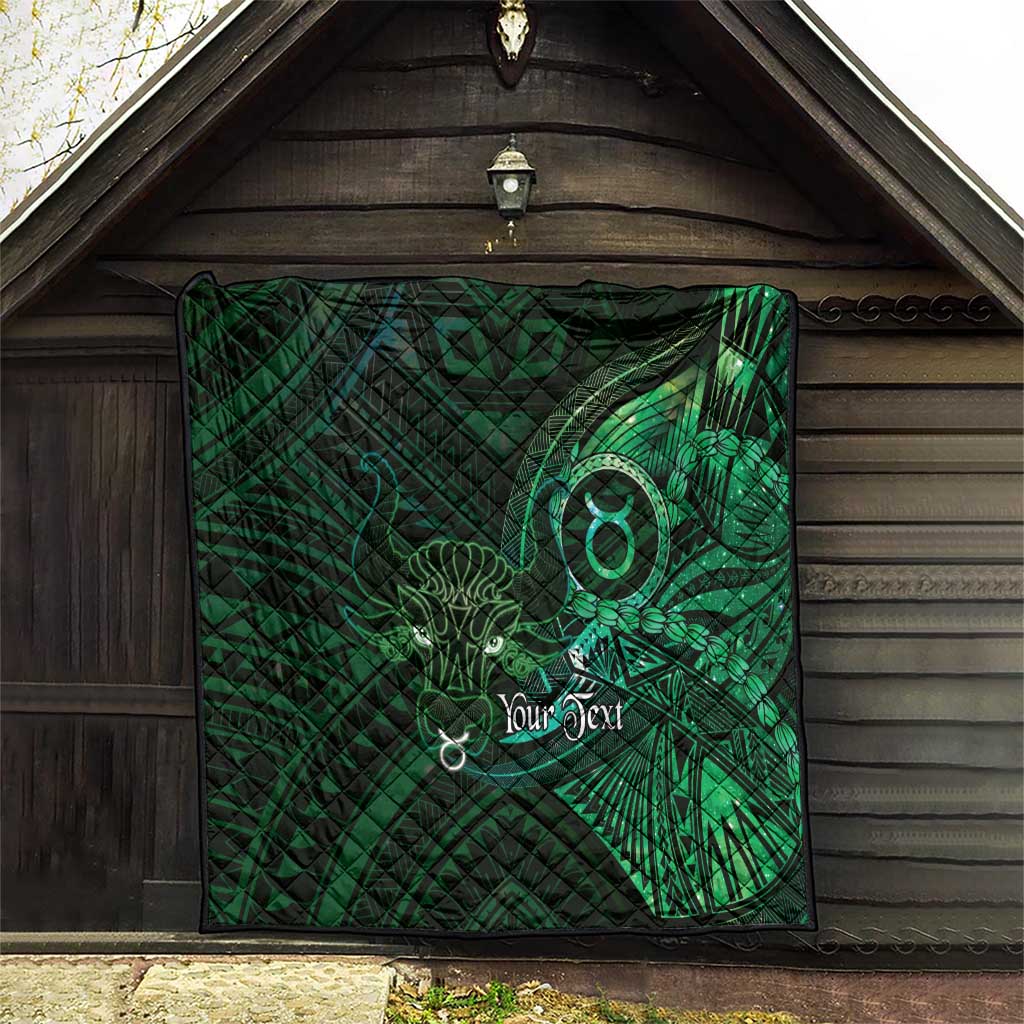 Personalised Polynesia Zodiac Taurus Quilt Galaxy Polynesian Pattern Chest Tattoo Style