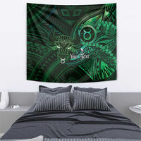Personalised Polynesia Zodiac Taurus Tapestry Galaxy Polynesian Pattern Chest Tattoo Style