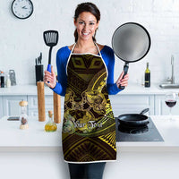 Personalised Polynesia Zodiac Gemini Apron Galaxy Polynesian Pattern Chest Tattoo Style