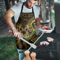 Personalised Polynesia Zodiac Gemini Apron Galaxy Polynesian Pattern Chest Tattoo Style
