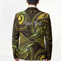 Personalised Polynesia Zodiac Gemini Blazer Galaxy Polynesian Pattern Chest Tattoo Style