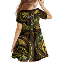 Personalised Polynesia Zodiac Gemini Family Matching Summer Maxi Dress and Hawaiian Shirt Galaxy Polynesian Pattern Chest Tattoo Style LT14 - Polynesian Pride