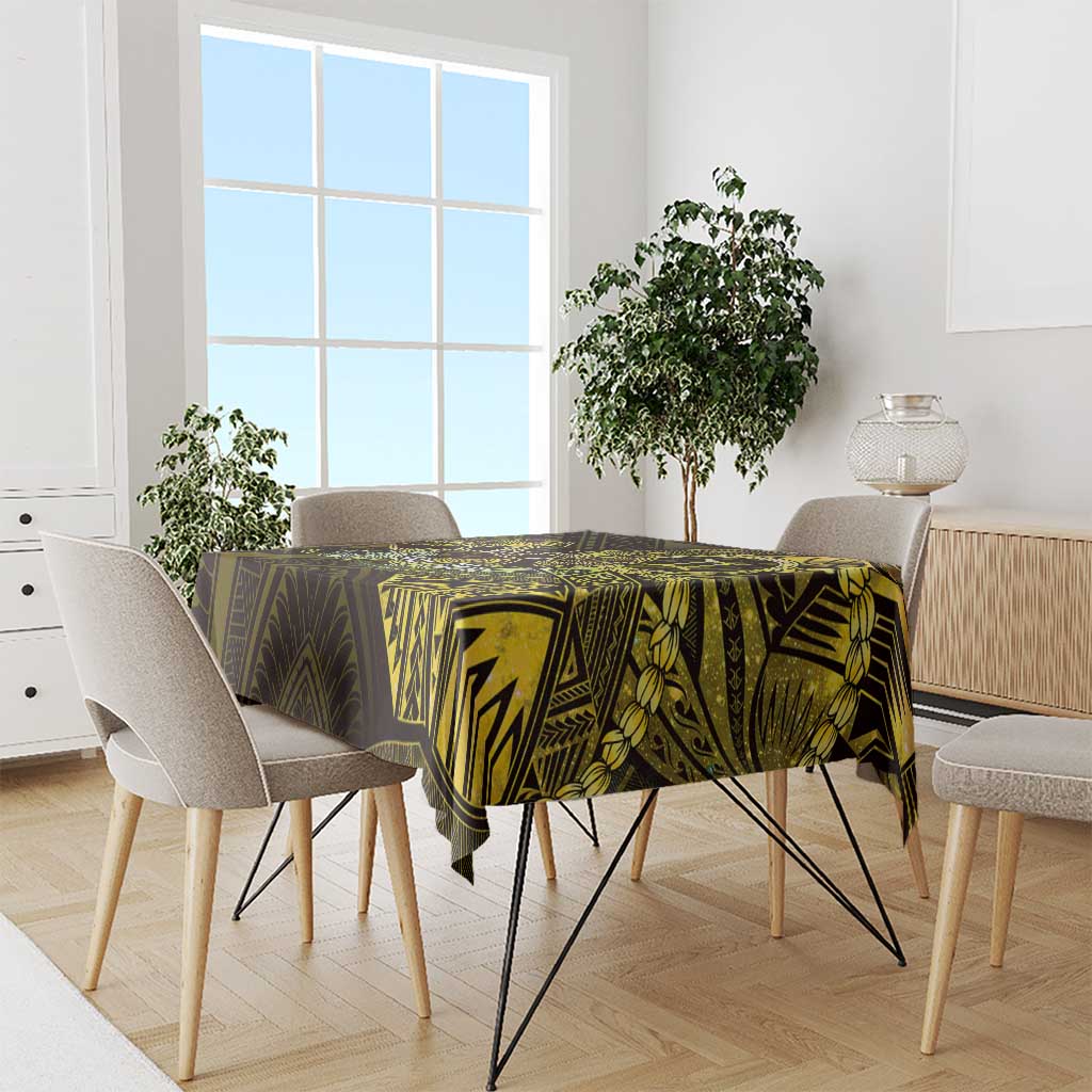 Personalised Polynesia Zodiac Gemini Tablecloth Galaxy Polynesian Pattern Chest Tattoo Style