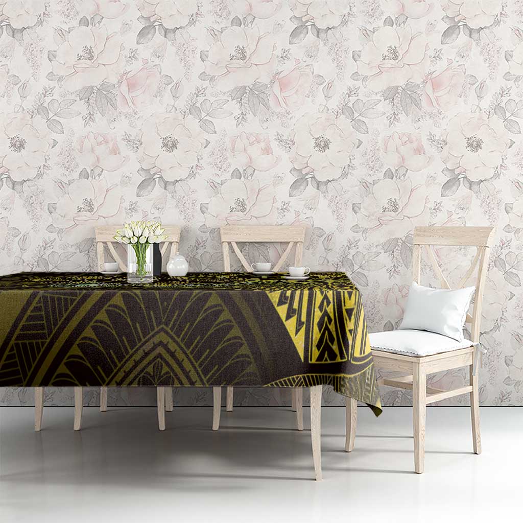 Personalised Polynesia Zodiac Gemini Tablecloth Galaxy Polynesian Pattern Chest Tattoo Style