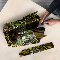Personalised Polynesia Zodiac Gemini Umbrella Galaxy Polynesian Pattern Chest Tattoo Style